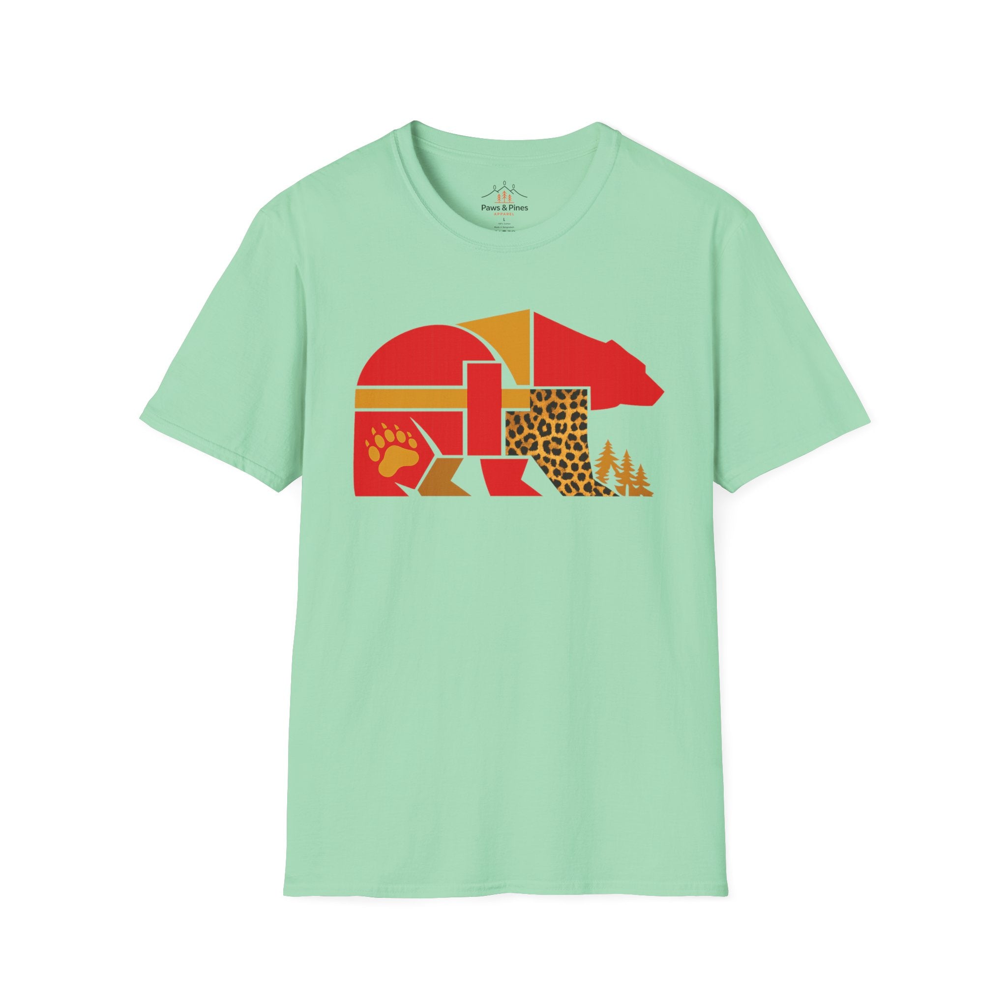 Suprematism Bear T-Shirt