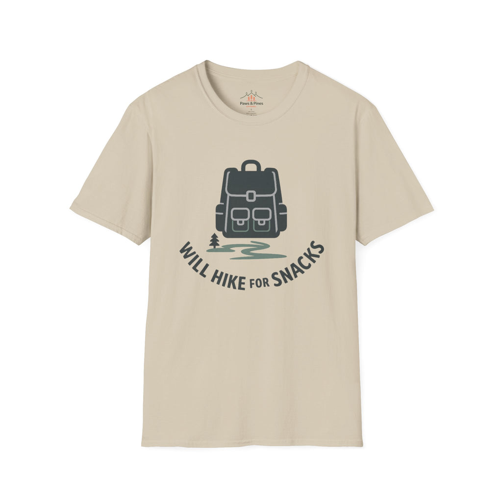 Will Hike for Snacks T-Shirt