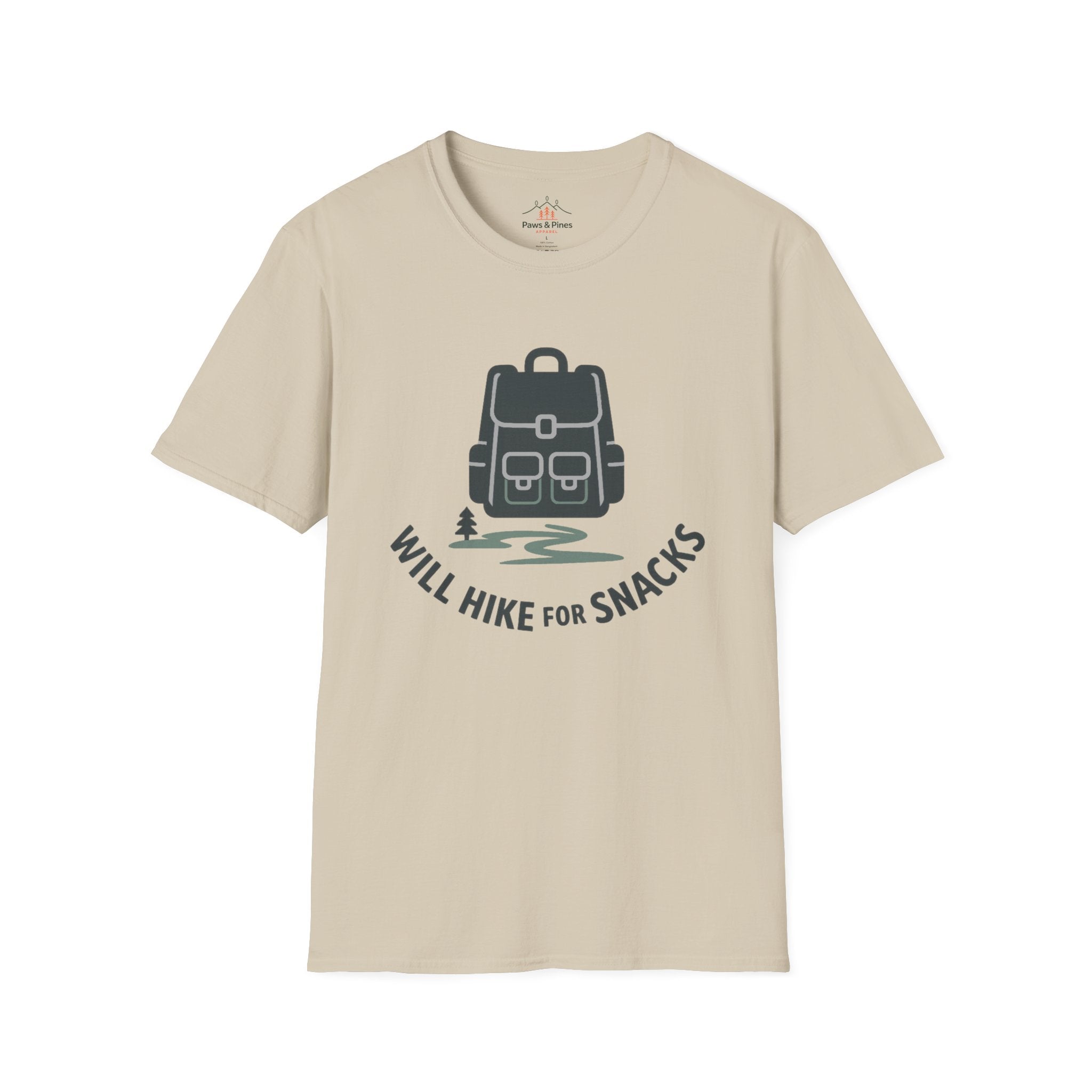 Will Hike for Snacks T-Shirt