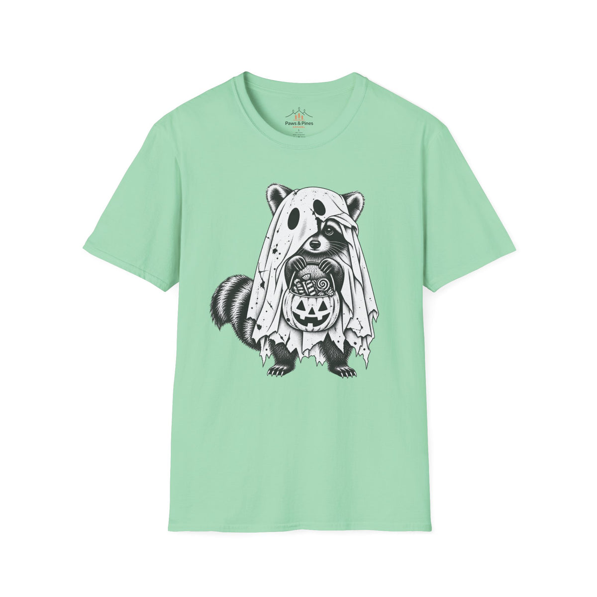 Ghost Raccoon T-Shirt
