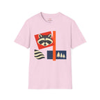 Suprematism Raccoon T-Shirt