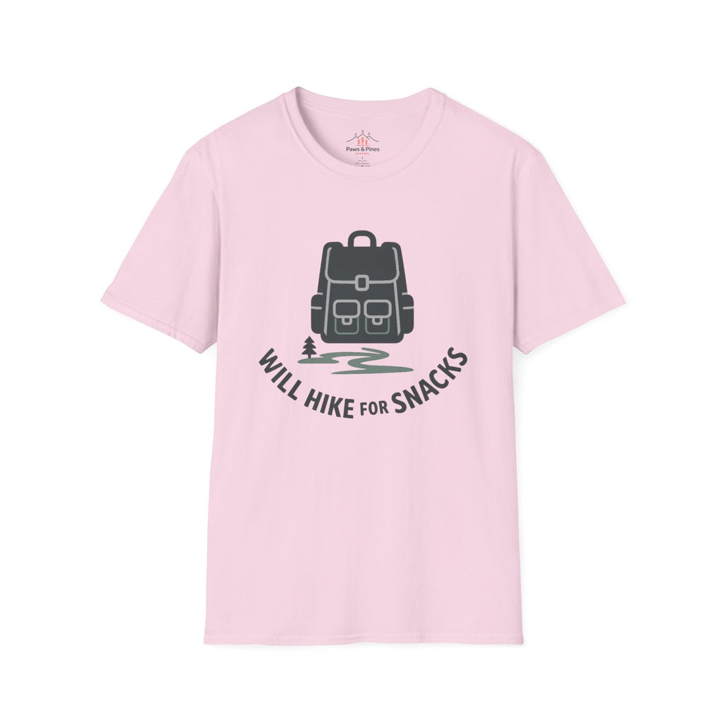Will Hike for Snacks T-Shirt
