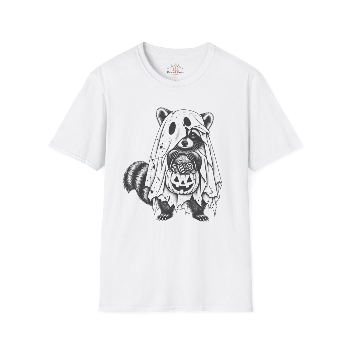 Ghost Raccoon T-Shirt