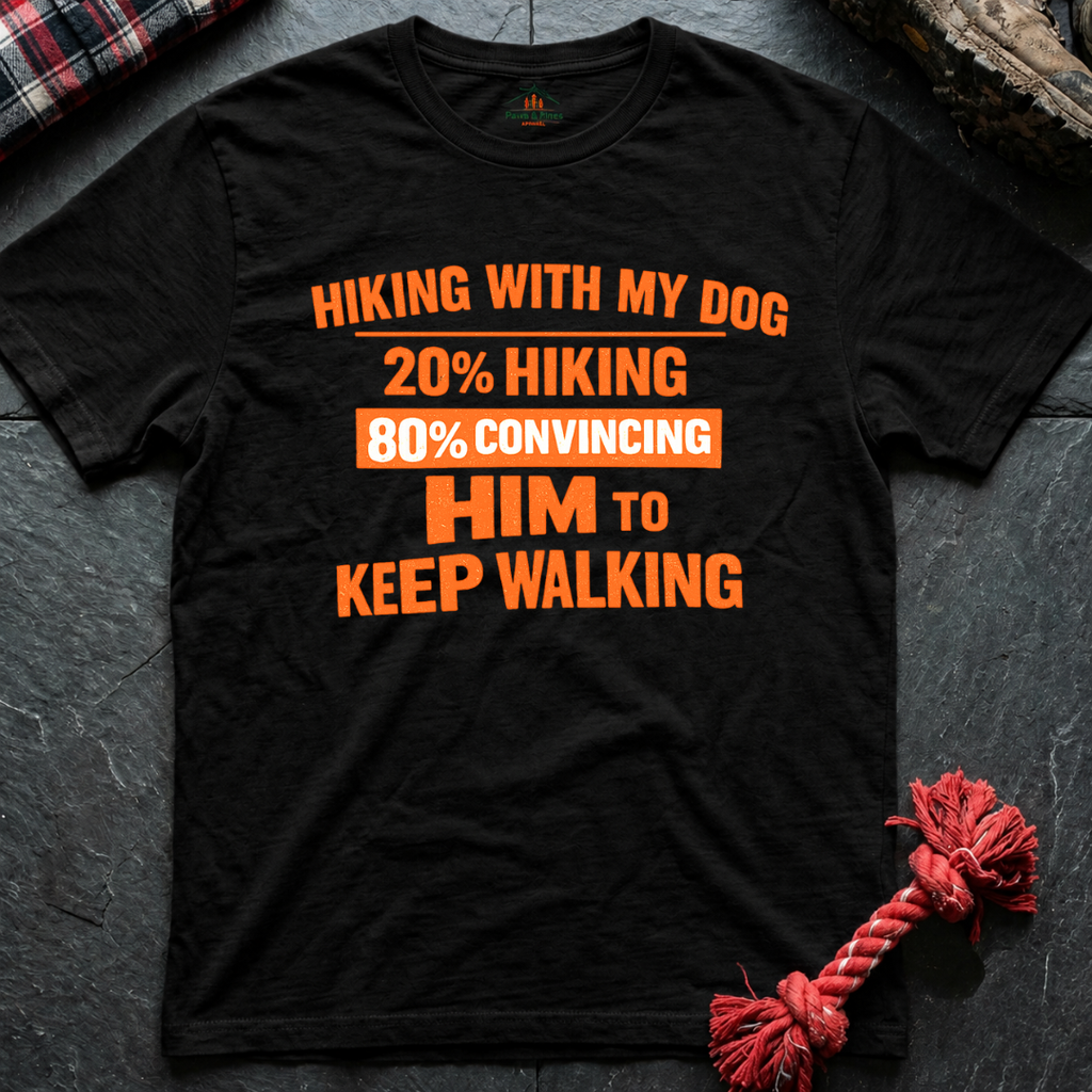 Hiking Dog T-Shirt