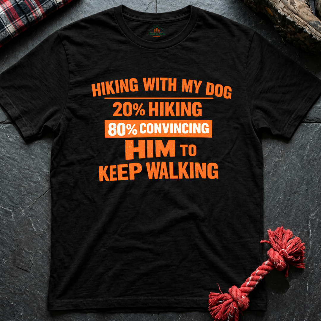 Hiking Dog T-Shirt