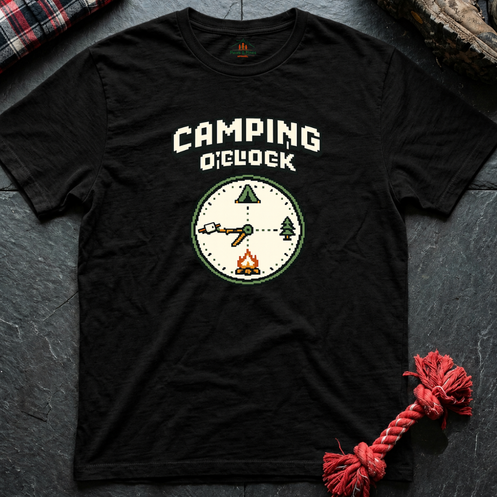 Camping O'Clock T-Shirt