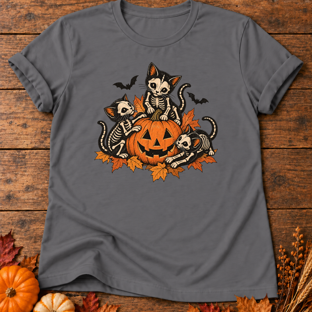 Cats & Pumpkins T-Shirt