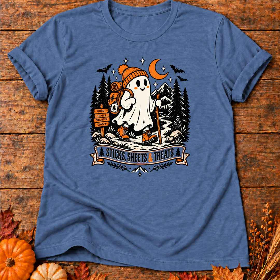 Stick, Sheets & Treats T-Shirt