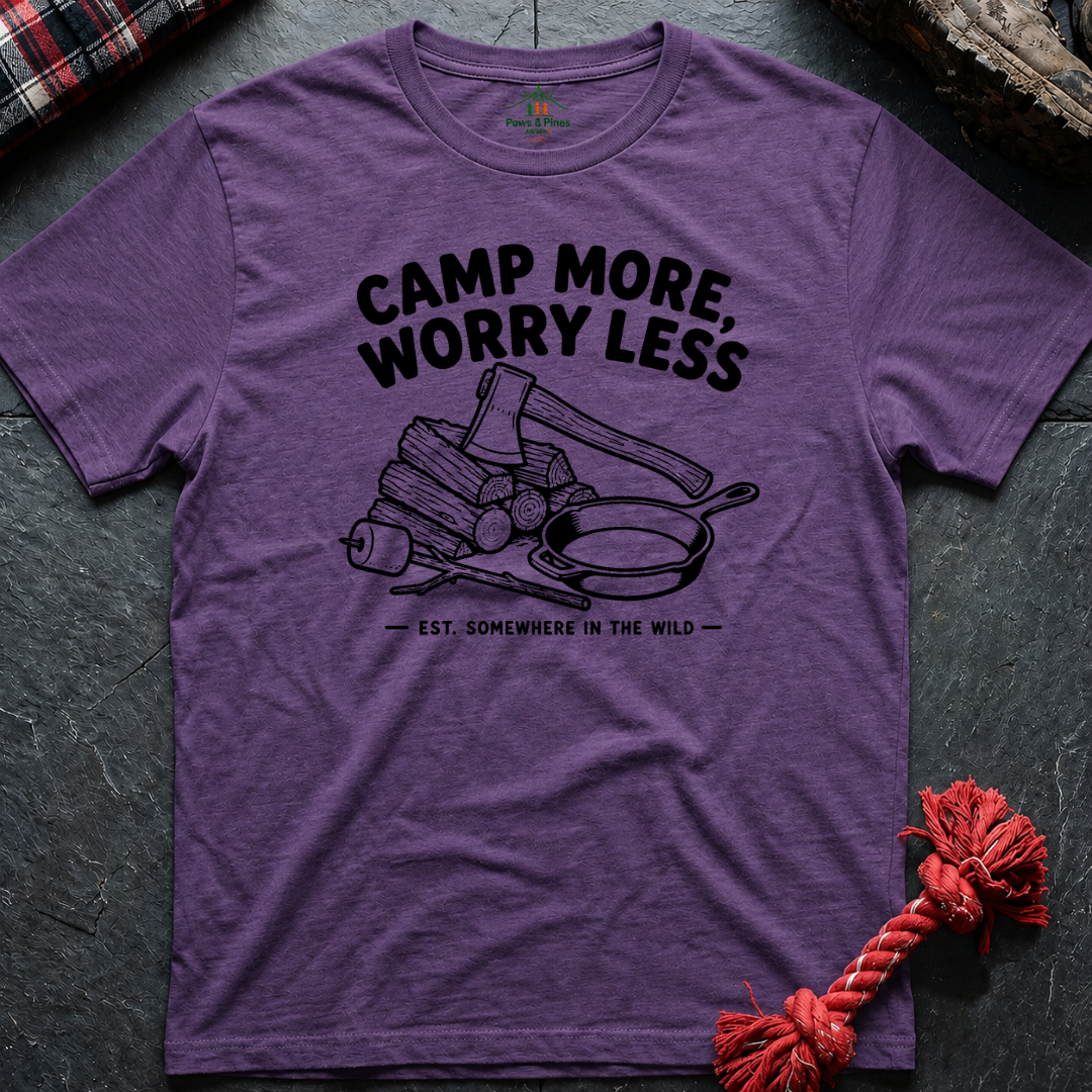 Camp Vs Worry T-Shirt