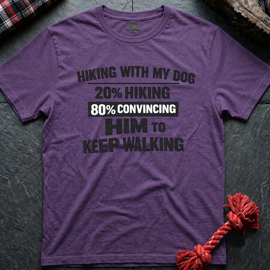 Hiking Dog T-Shirt