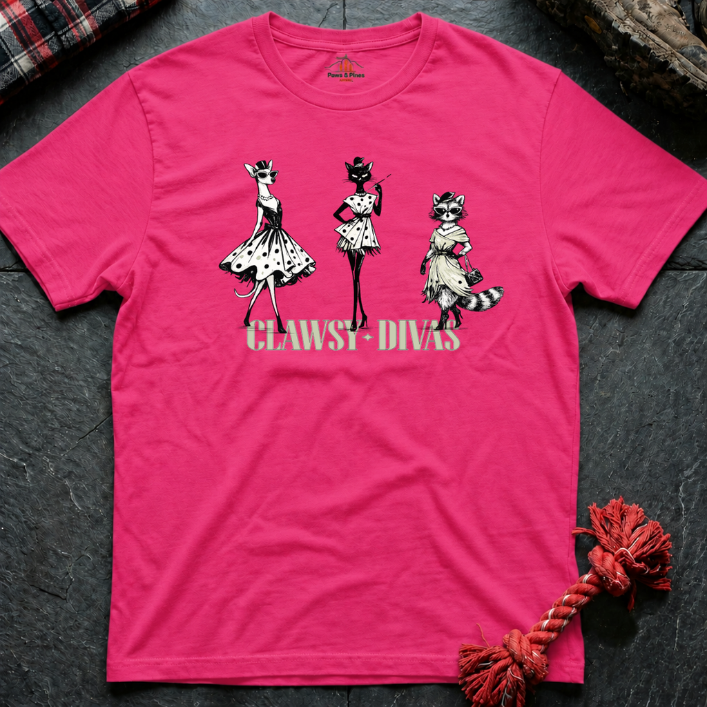 Clawsy Divas T-Shirt