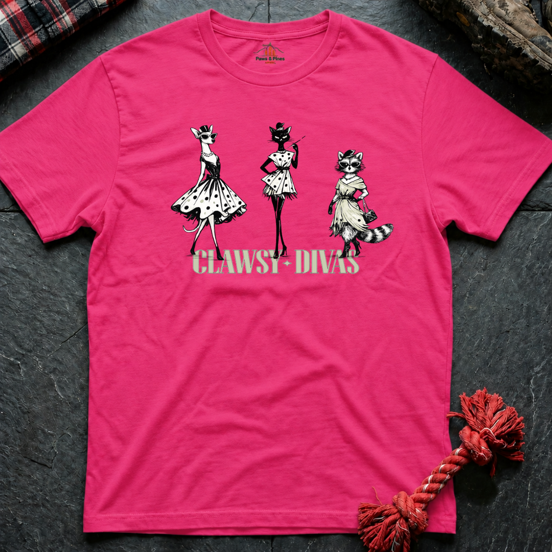 Clawsy Divas T-Shirt