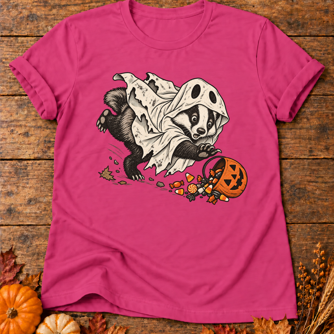 Ghostly Badger T-Shirt