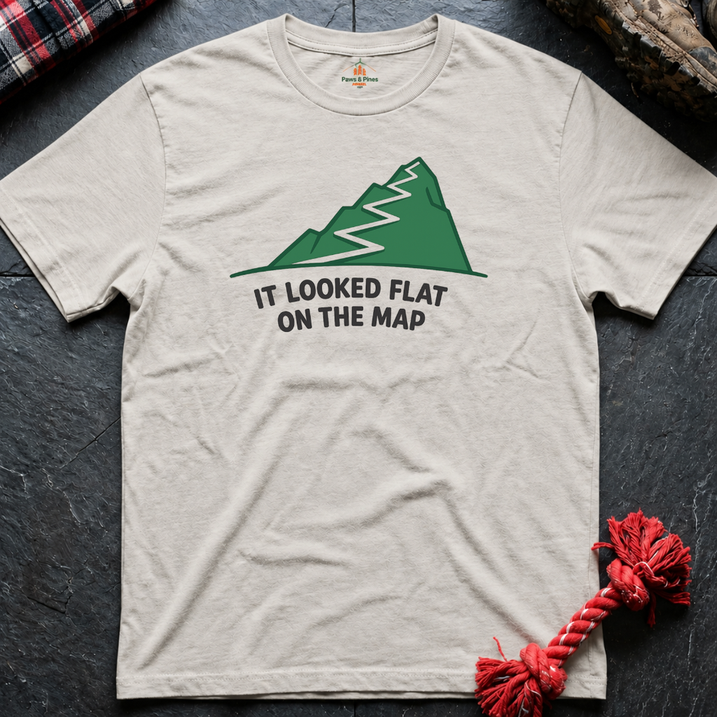 Looked Flat on Map T-Shirt