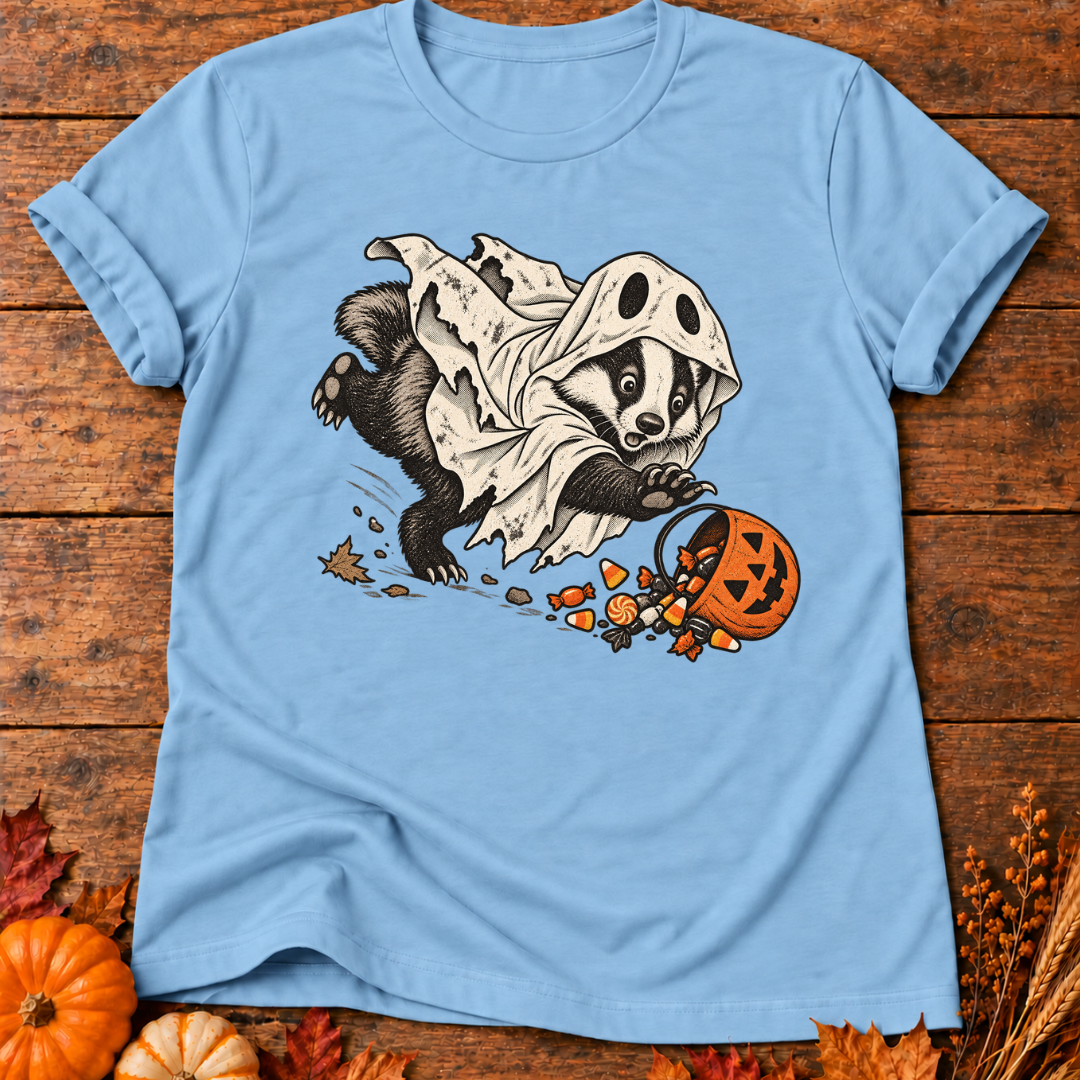 Ghostly Badger T-Shirt