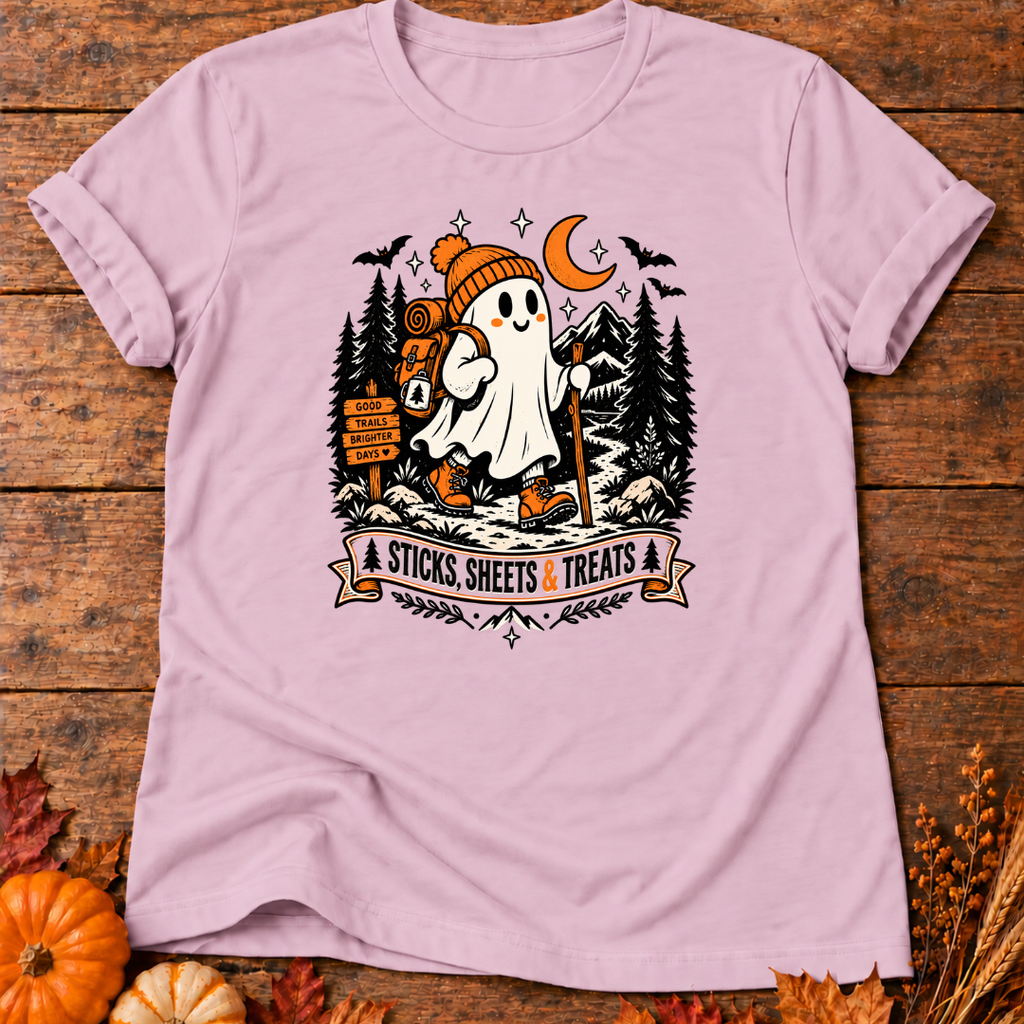 Stick, Sheets & Treats T-Shirt