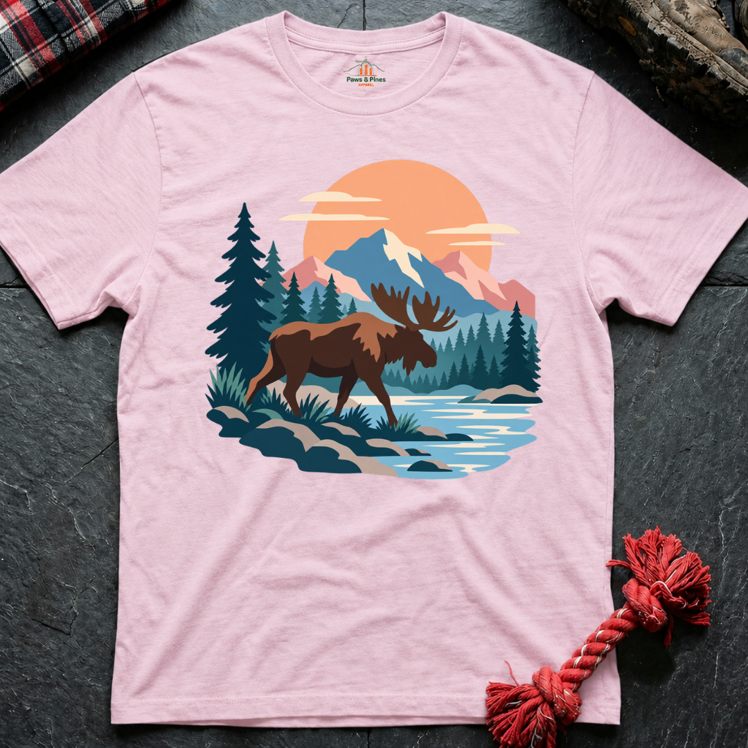 Moose Walks T-Shirt