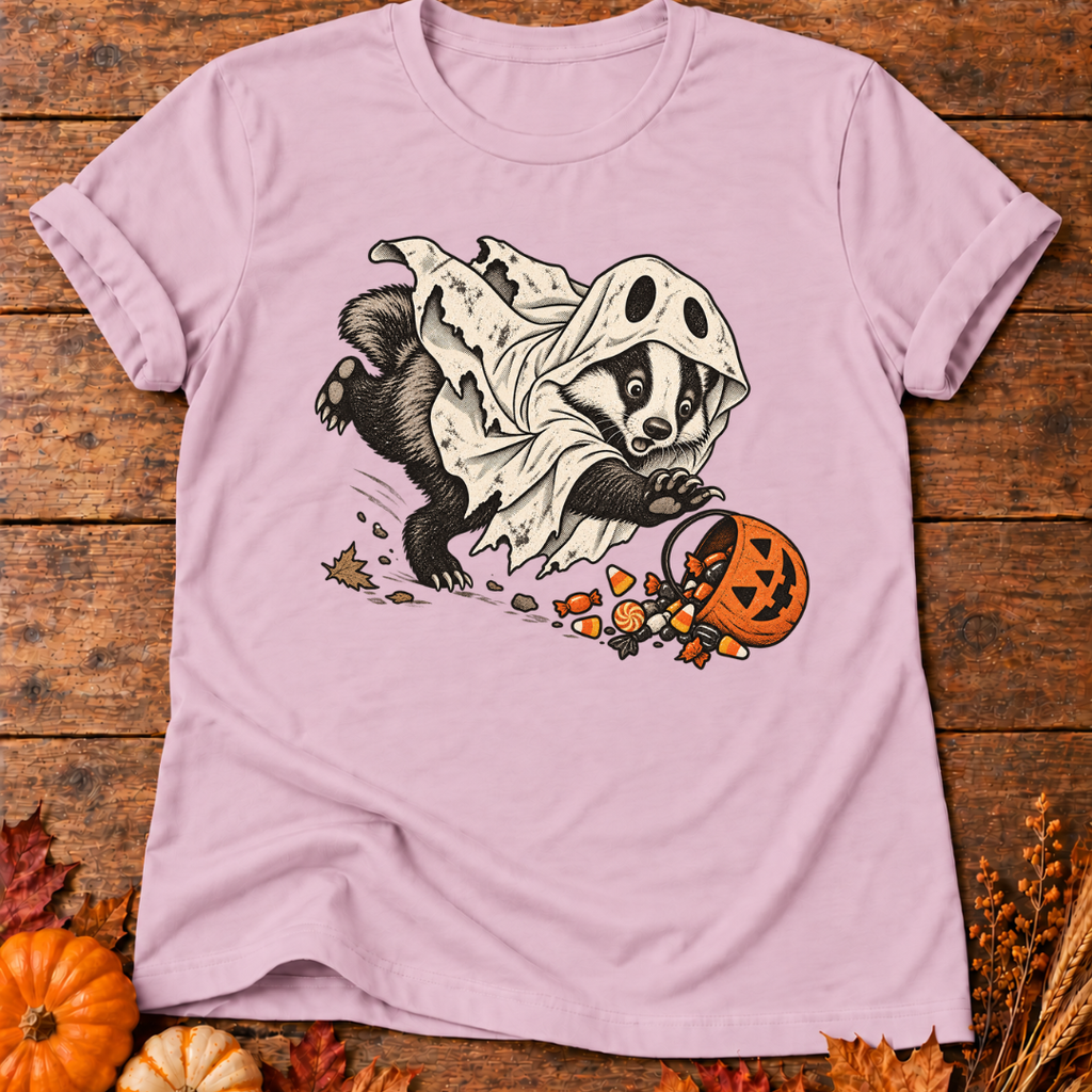 Ghostly Badger T-Shirt