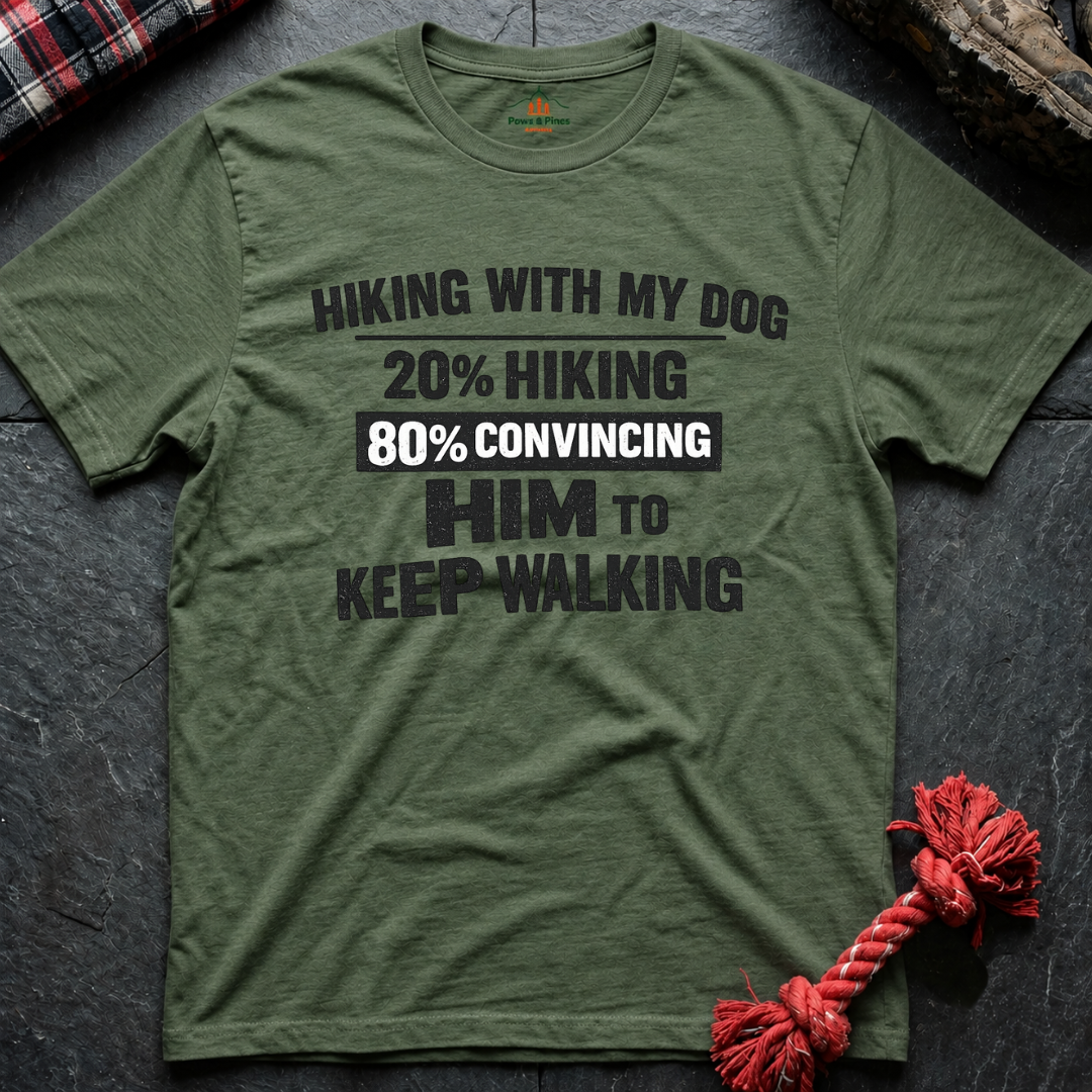 Hiking Dog T-Shirt