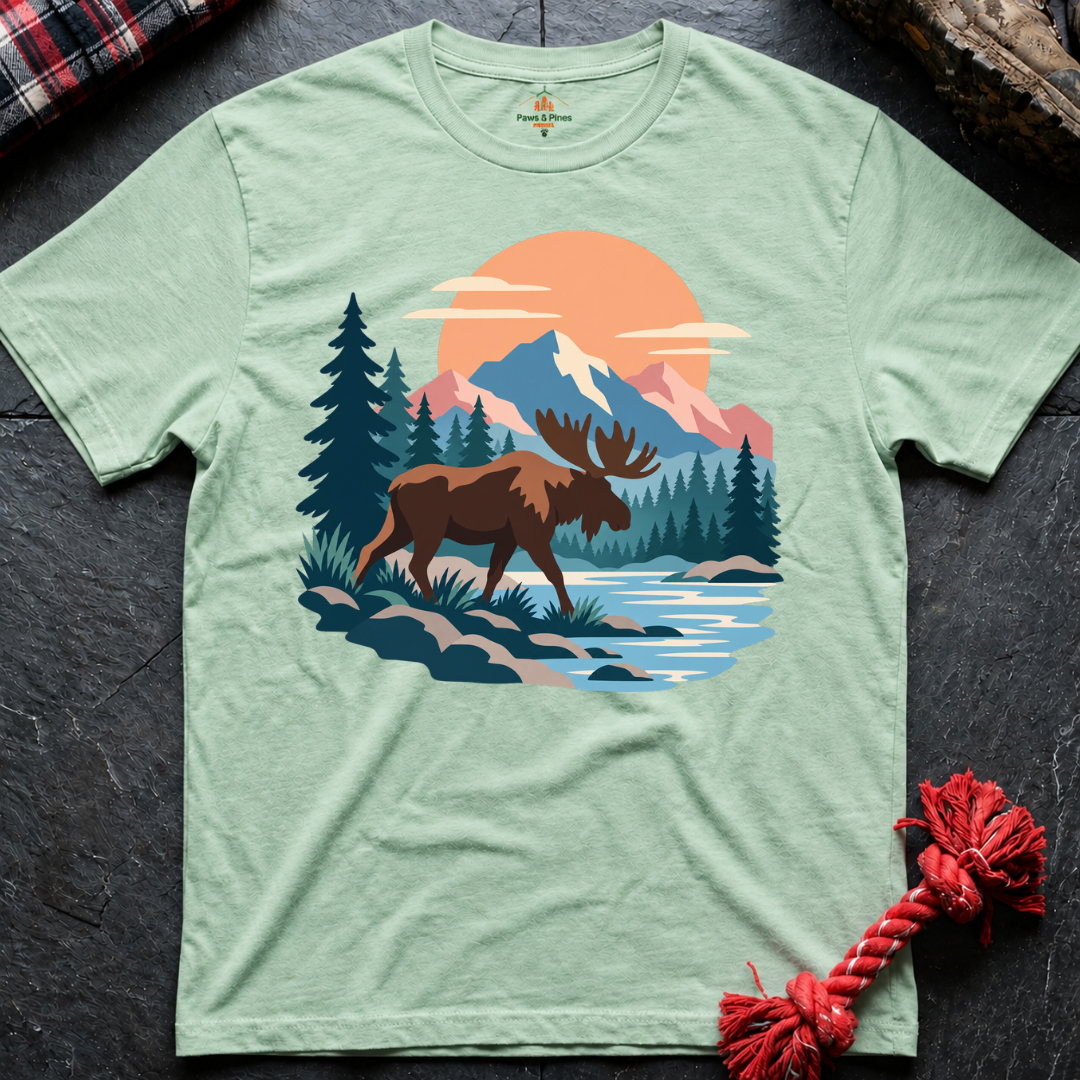 Moose Walks T-Shirt
