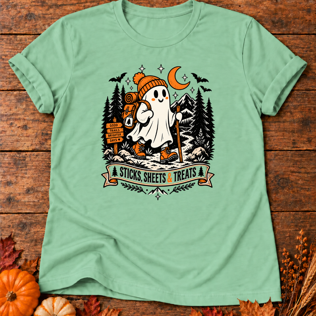 Stick, Sheets & Treats T-Shirt