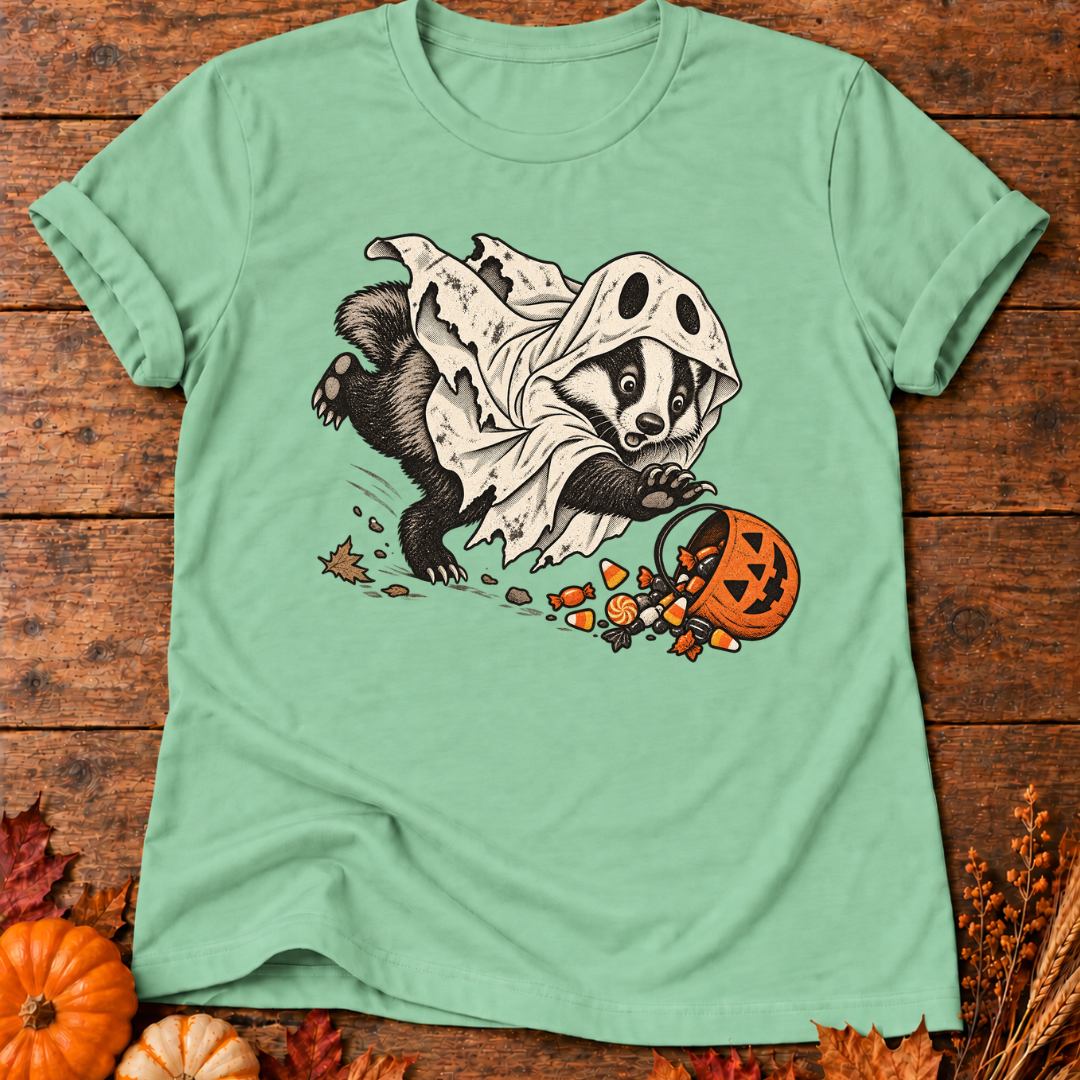Ghostly Badger T-Shirt