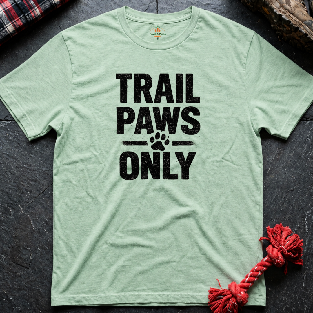Trail Paws Only T-Shirt