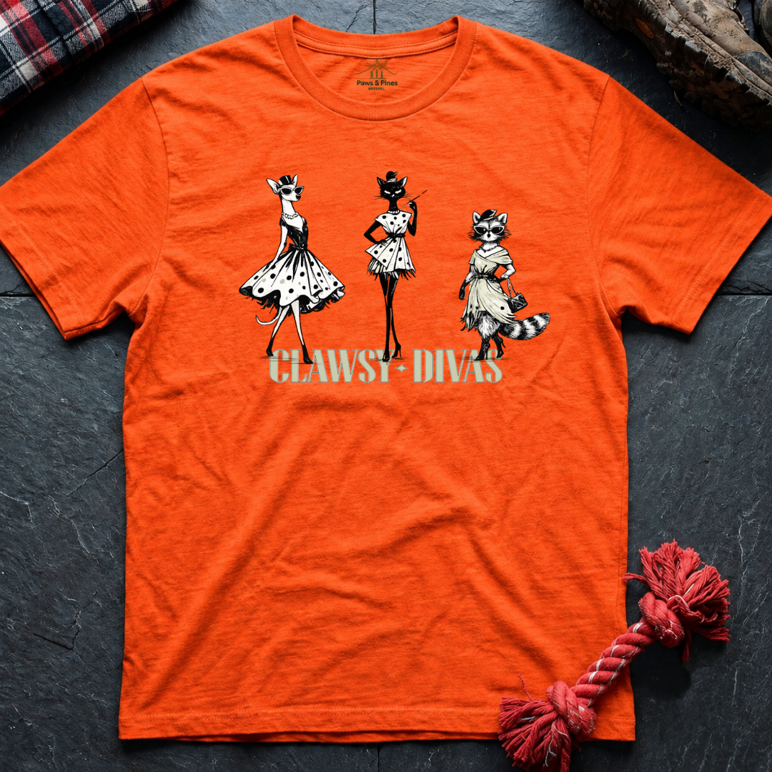 Clawsy Divas T-Shirt