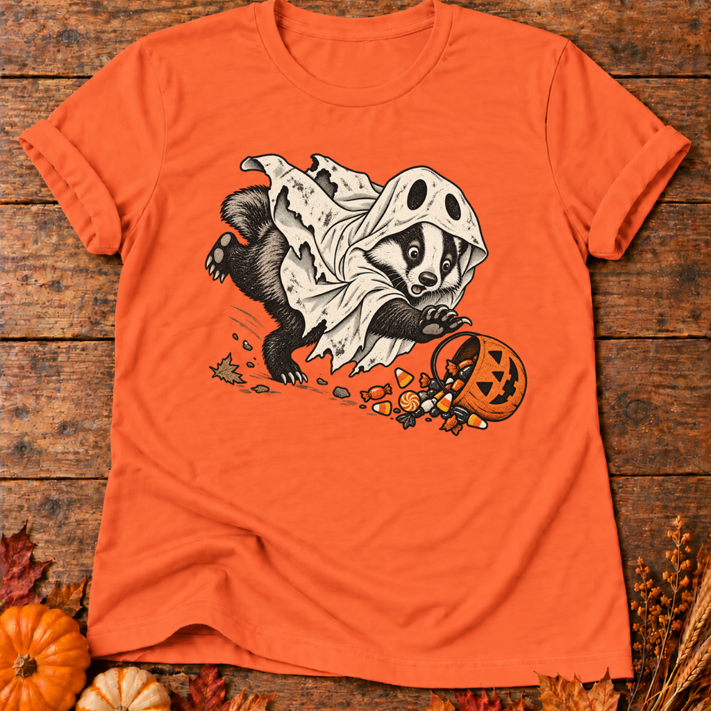 Ghostly Badger T-Shirt
