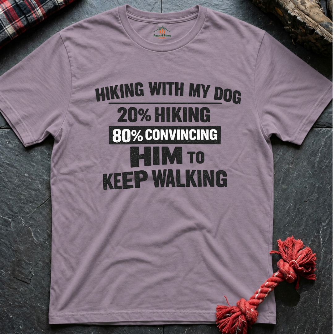 Hiking Dog T-Shirt