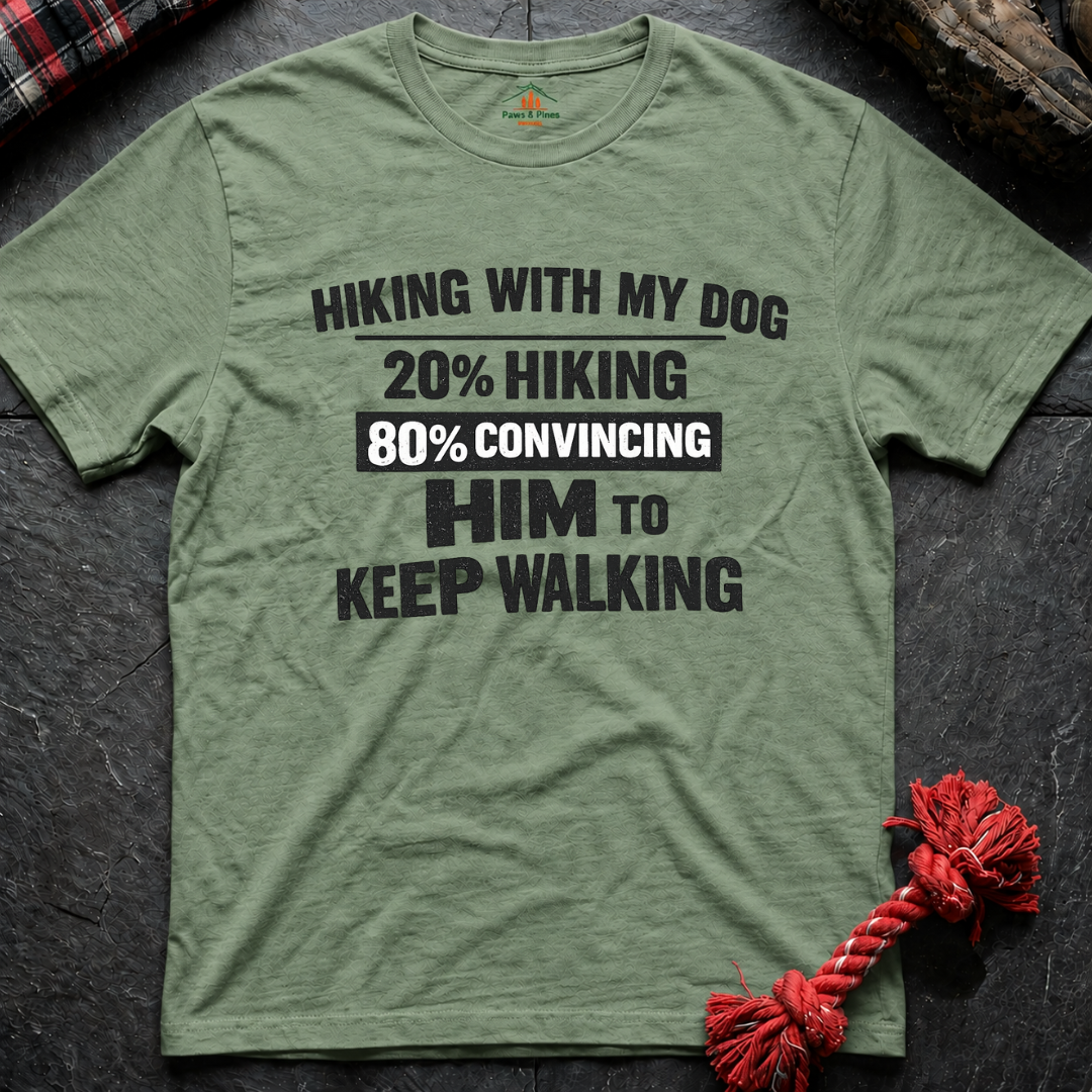 Hiking Dog T-Shirt