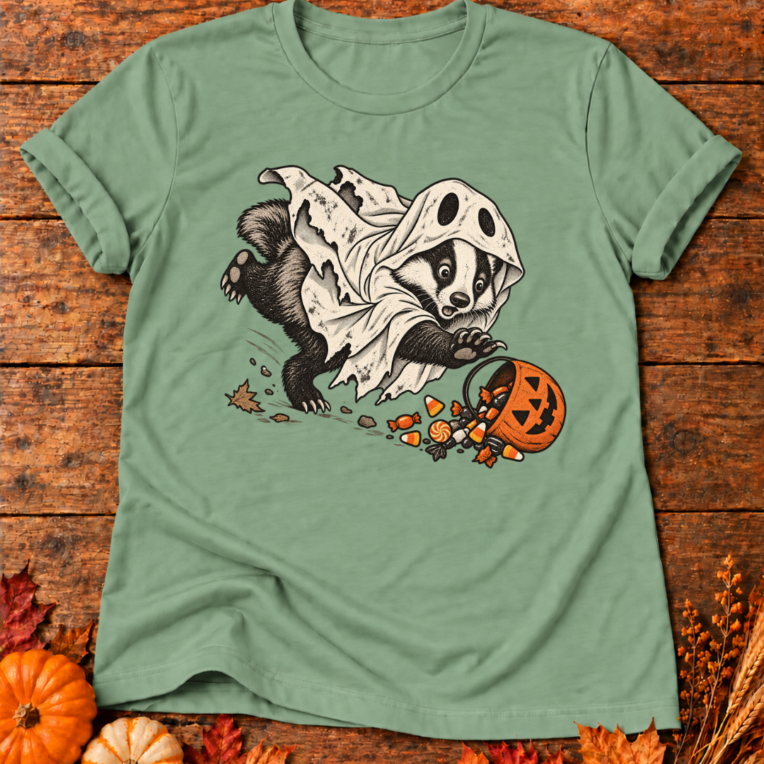 Ghostly Badger T-Shirt