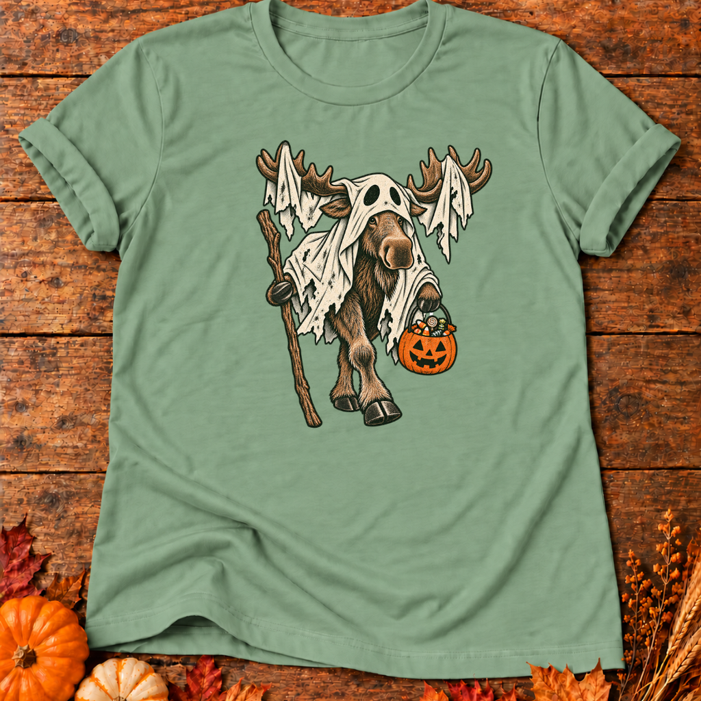 Ghostly Moose T-Shirt