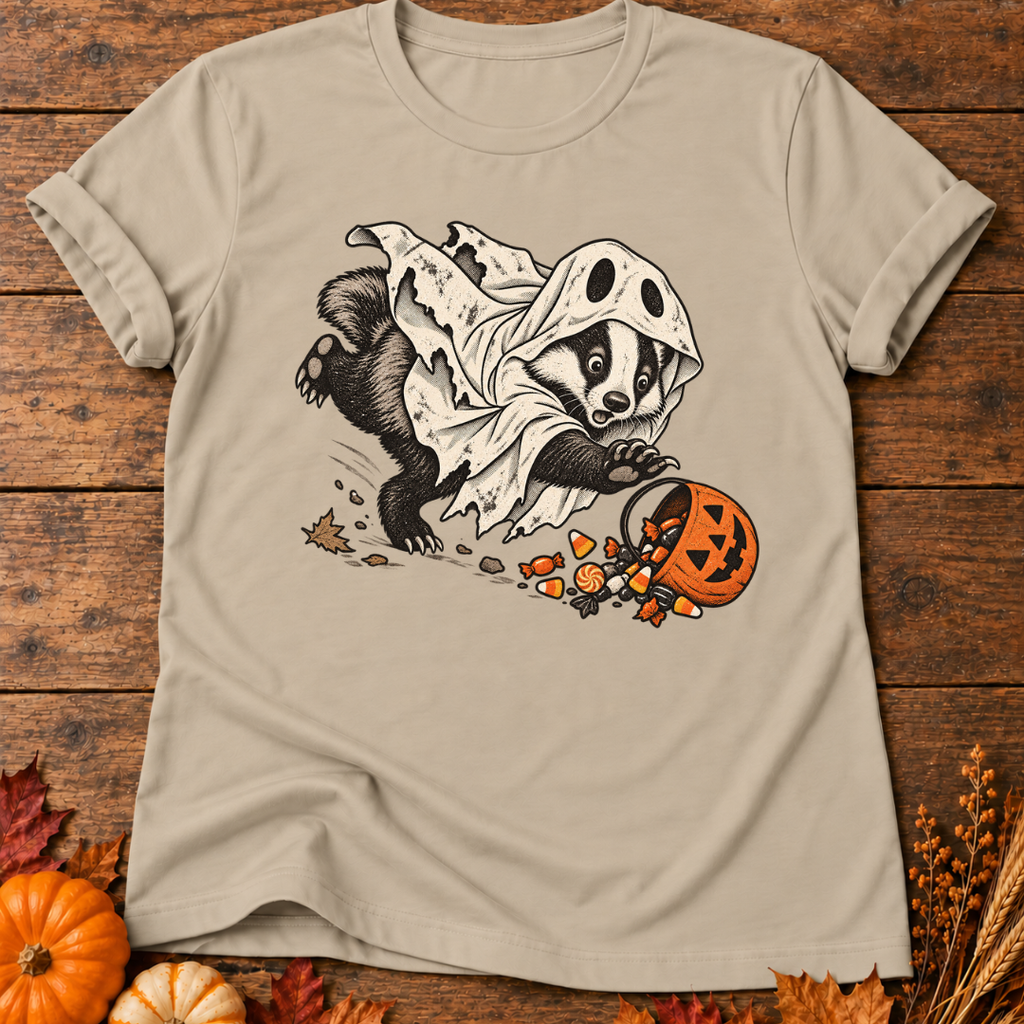 Ghostly Badger T-Shirt