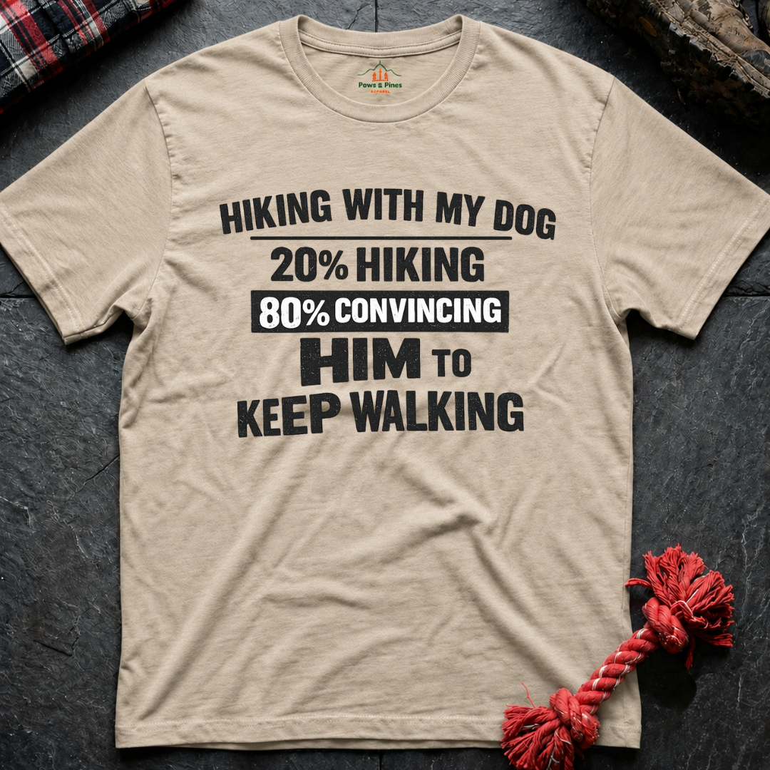 Hiking Dog T-Shirt