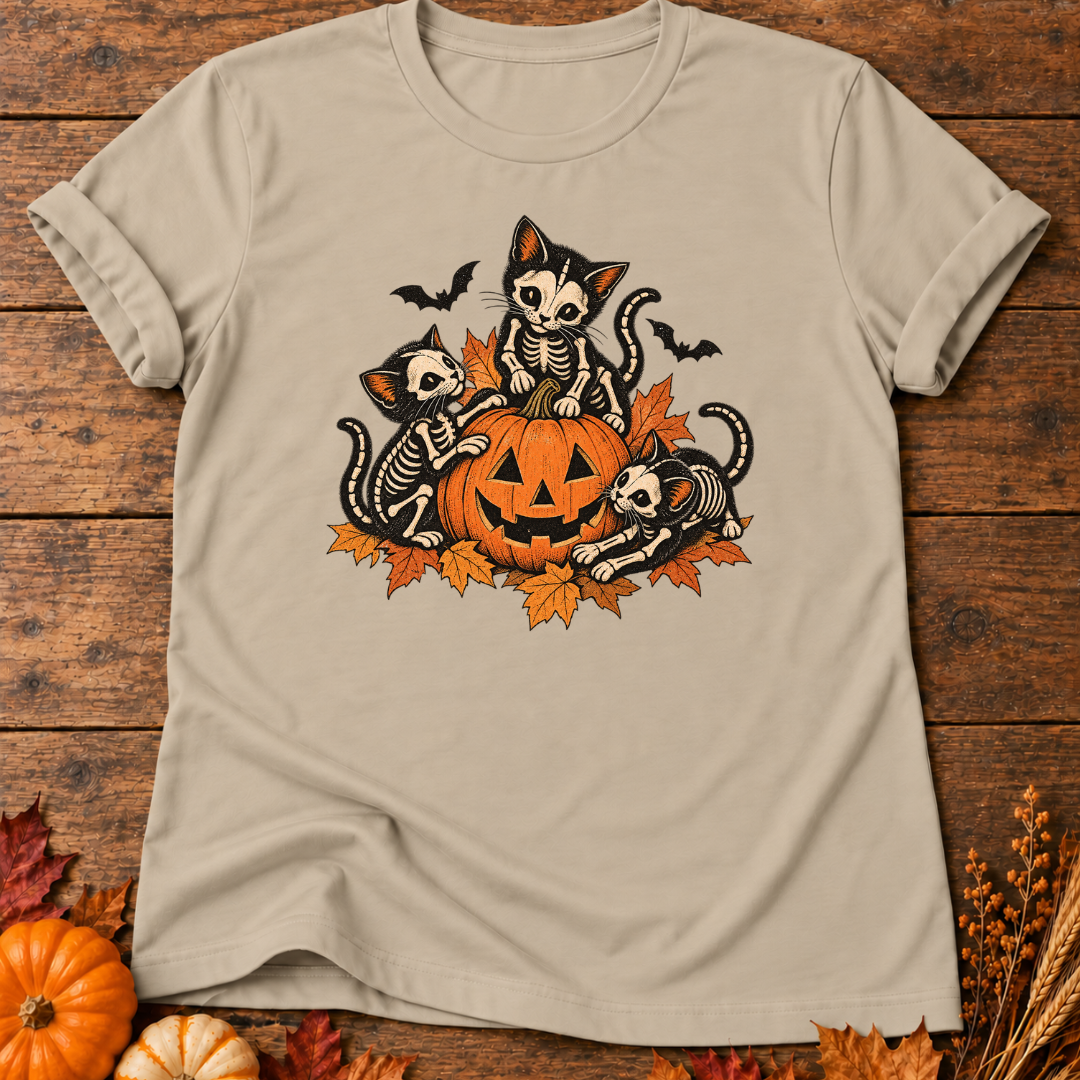 Cats & Pumpkins T-Shirt