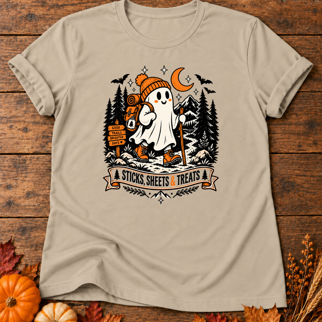 Stick, Sheets & Treats T-Shirt