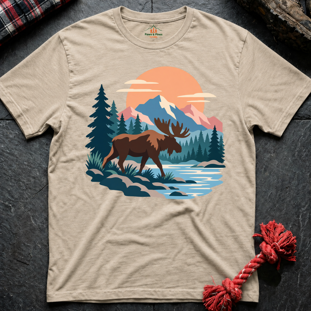 Moose Walks T-Shirt