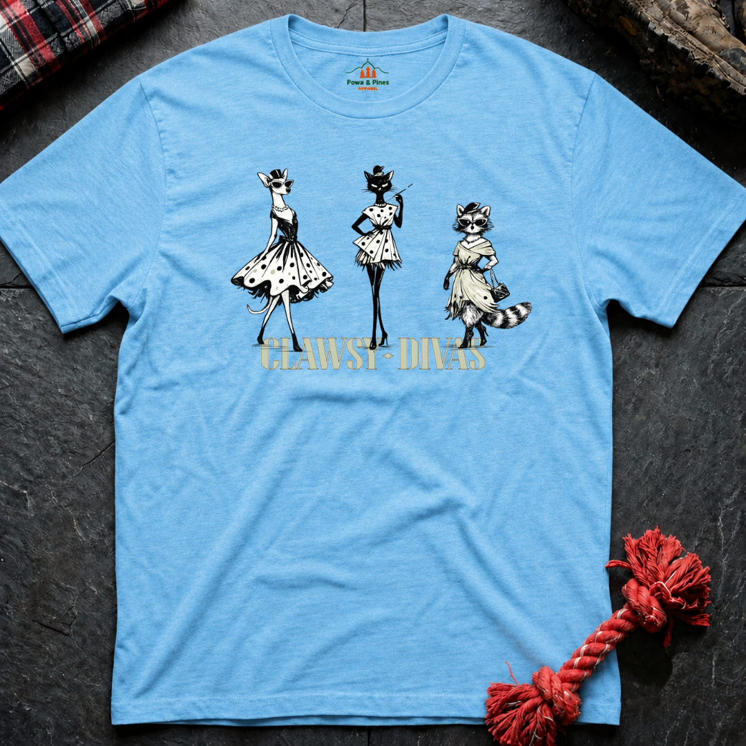 Clawsy Divas T-Shirt