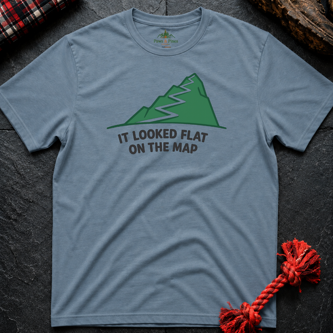 Looked Flat on Map T-Shirt