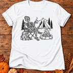 Skeleton Campfire T-Shirt