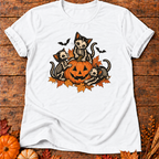 Cats & Pumpkins T-Shirt