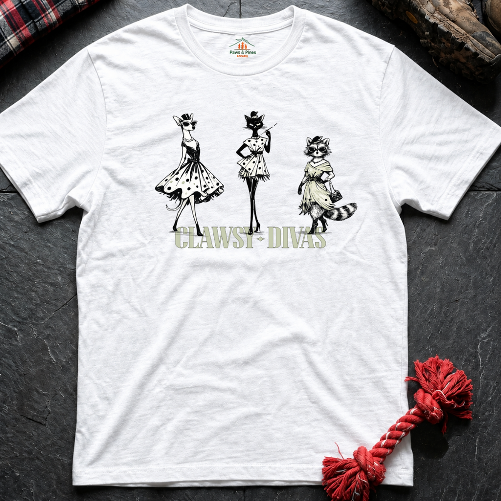 Clawsy Divas T-Shirt
